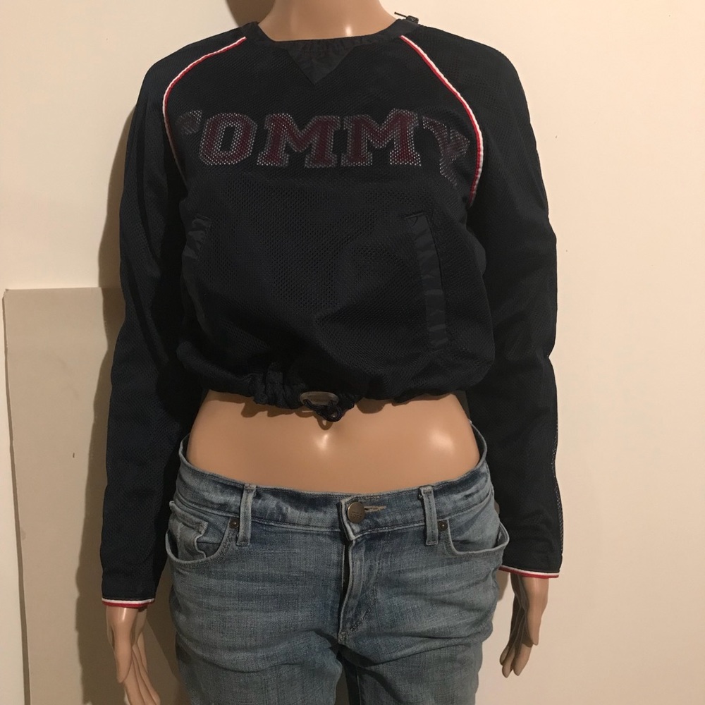 Tommy Girl Jersey XS Top Vintage